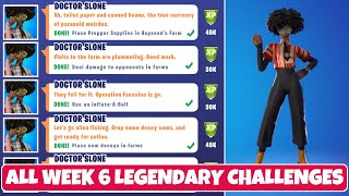 All Week 6 Legendary Quest Challenges Guide! - Fortnite Chapter 2 Season 7