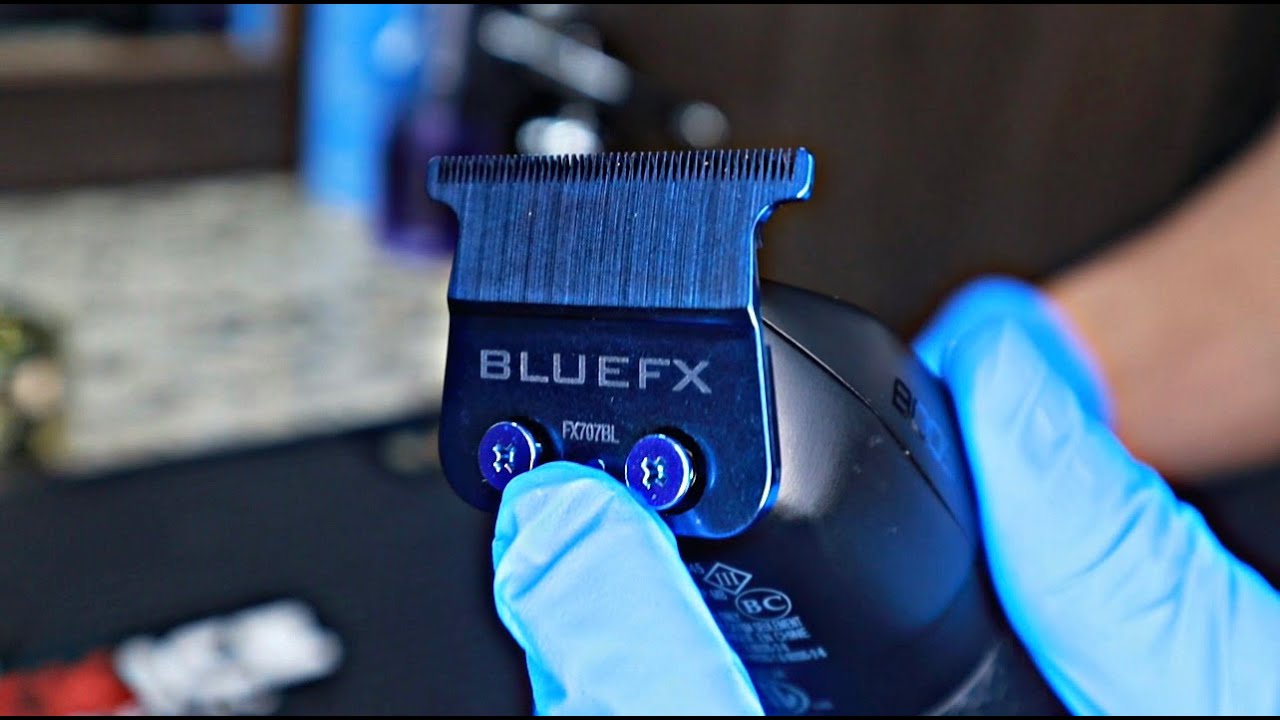 The bluefx blade is GLASS..