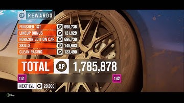 Forza Horizon 3 1,000,000+ XP!!! (Tutorial in description)
