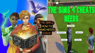 The Sims 4: How to Make Needs Static
