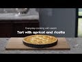 Electrolux - How to steam dessert - Tart with apricot and ricotta