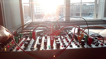 Evening drone on my homebuilt Serge/ CGS modular synthesizer
