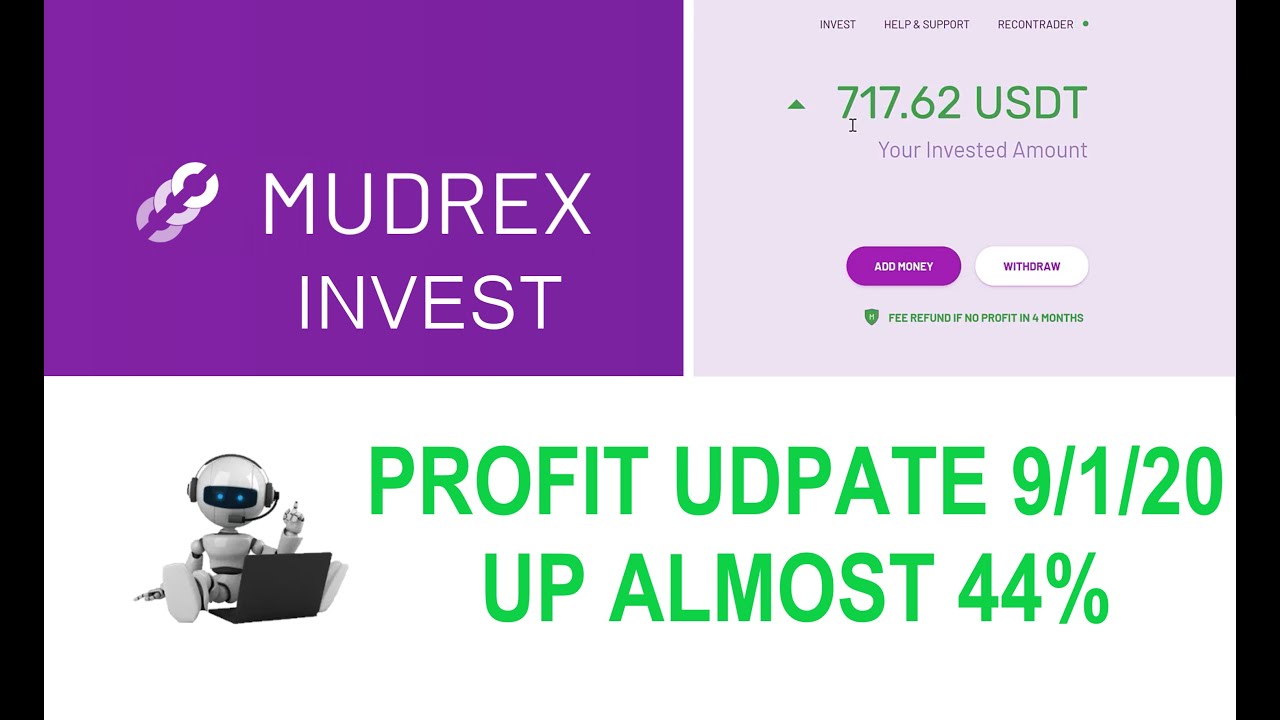 Profit UPDATE MUDREX Invest Automated Crypto Trading Bot Passive Income