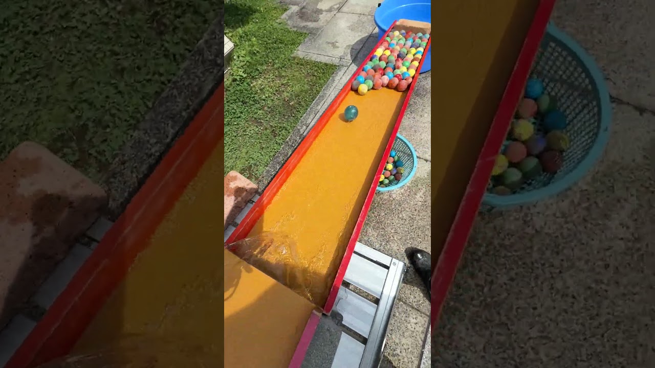 Marble Run ☆ Do you have the blue eyeball ball?③