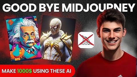 Say Bye To MIDJOURNEY- This FREE AI Can Make you 3500$/month Instead