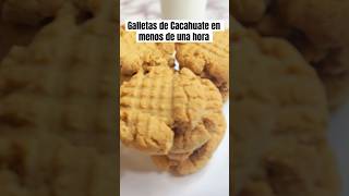 Galletas de Cacahuate súper fáciles de hacer #galletas #cookies #homemade #hechoencasa