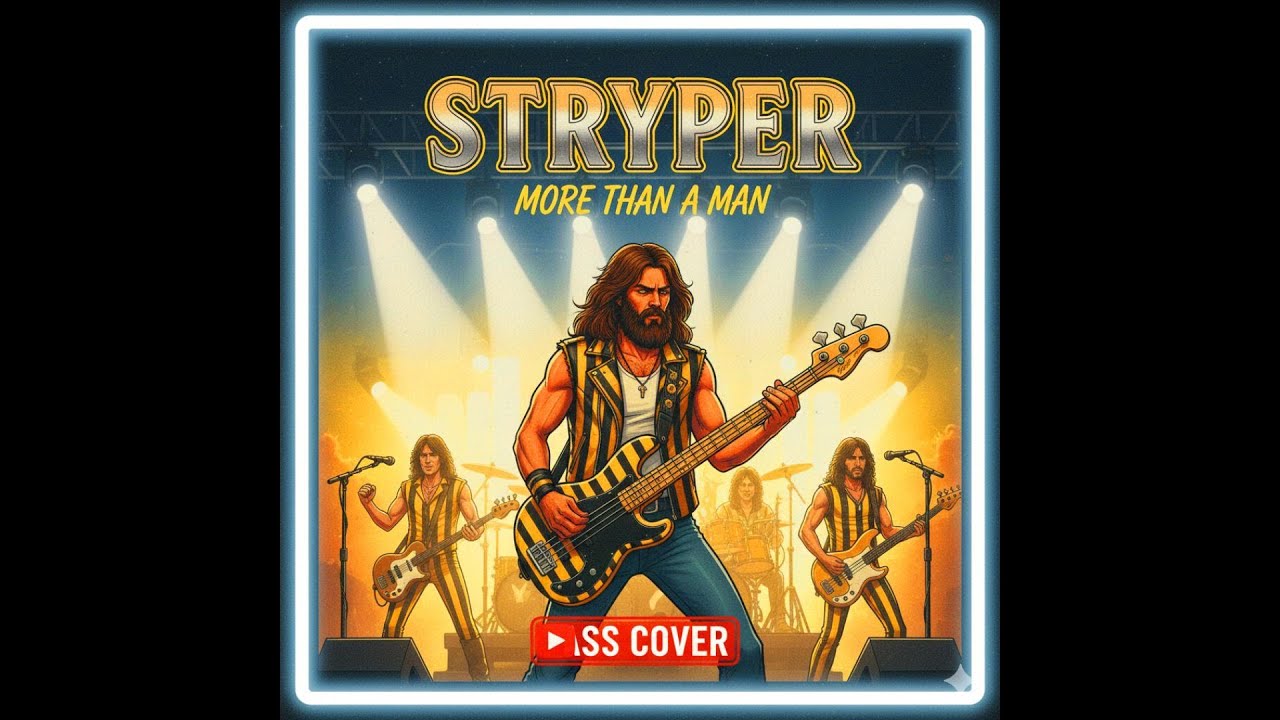 Stryper More Than a Man Bass Cover – Classic Christian Metal Bass 🇺🇸