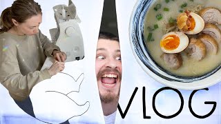 ШЬЮ НОРЭН, КУШАЮ РАМЭН 🥷 VLOG