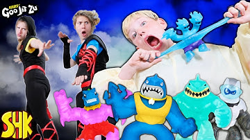 Ninja CHALLENGE Heroes of Goo Jit Zu Compilation! | SuperHeroKids