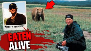 Grizzly Bear EATS Timothy Treadwell ALIVE and it was RECORDED on camera!