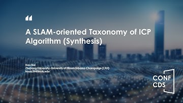 CONF-CDS 2022 – A SLAM-oriented Taxonomy of ICP Algorithm (Synthesis)