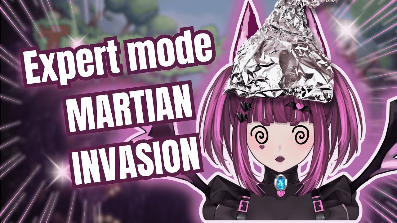 UFOs Crashed My Terraria World – Expert Mode Martian Event