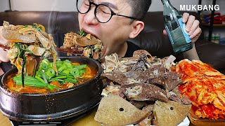 ASMR MUKBANGㅣPork  Rice Soup & Pork Intestines KOEAN FOODㅣEATING SHOW