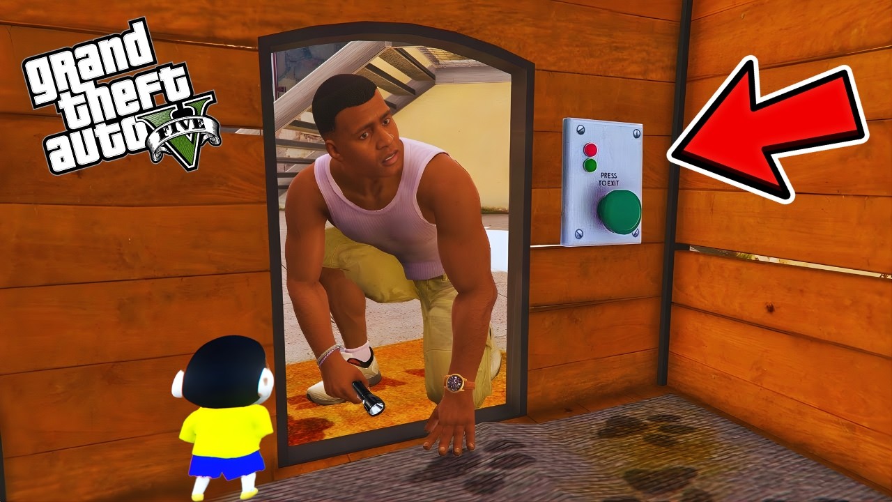 Franklin Found a Secret Button Inside The Chop House in GTA 5