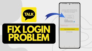 How Fix KakaoTalk Login Problem ( Solve Login Error) screenshot 3