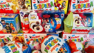 Compilation Stranger Things Kinder Joy Asmr Unboxing