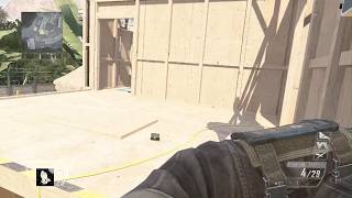 Bo2 FFA wallbang hole drop on studio my first shot back on the ports 