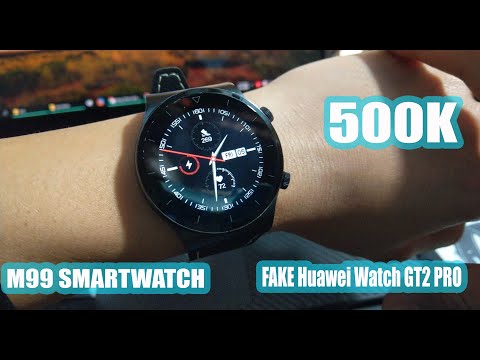 Video Smartwatch M99 phiên bản Huawei Watch GT2 Pro giá siêu... - youtube
