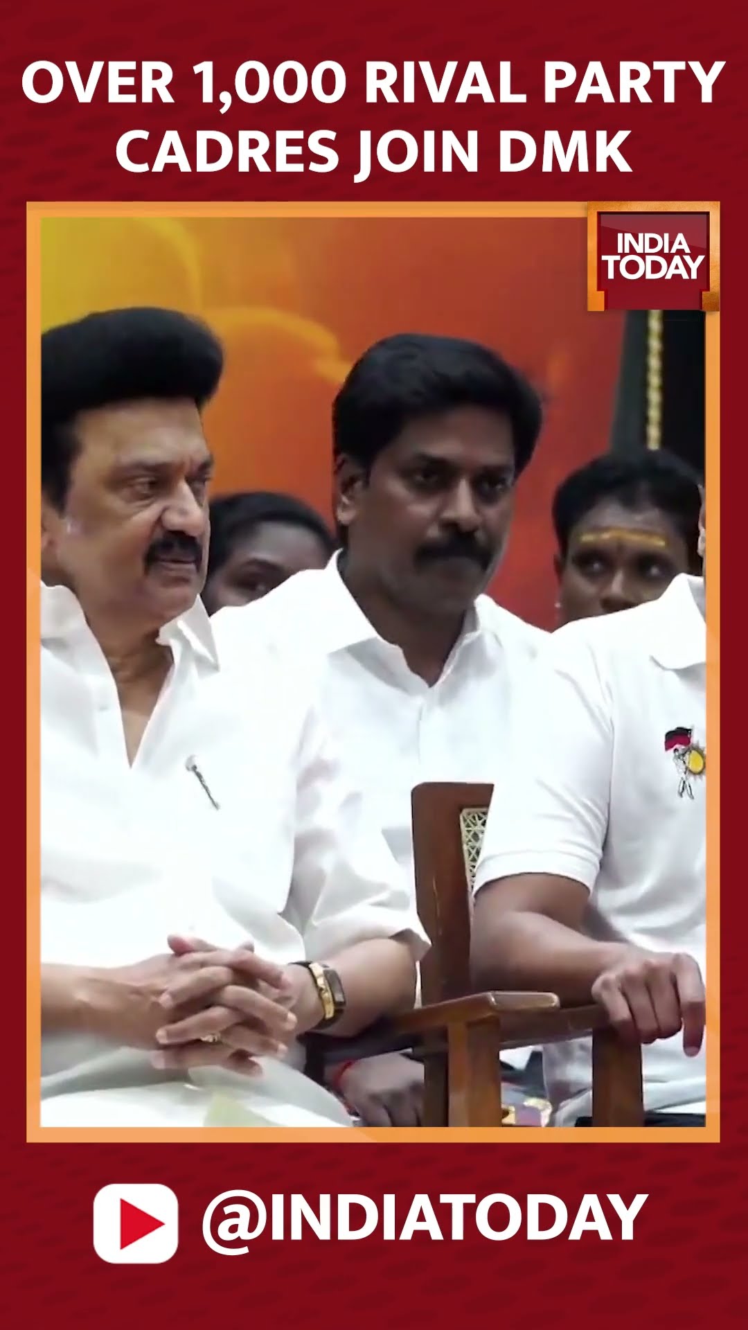 Over 1,000 Rival Party Cadres Join DMK In Protest Of Anti-Periyar Comments