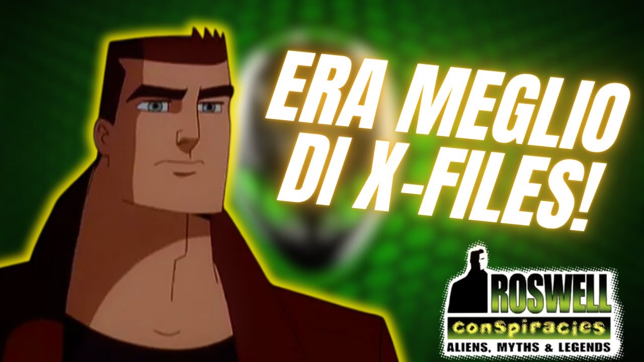 ROSWELL CONSPIRACIES L'INQUIETANTE CARTONE ANIMATO DIMENTICATO ⚔