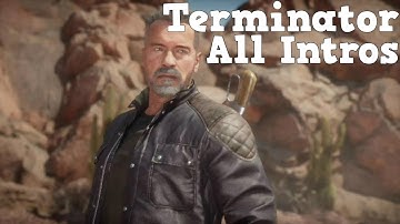 Mortal Kombat 11 : Terminator All Intro Dialogues