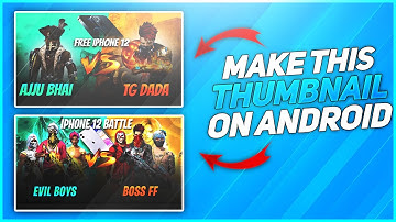 How To Make Thumbnail Like Total Gaming | Total Gaming Vs Thumbnail Kaise Banae | P.T world