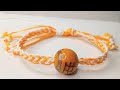 Pulsera de hilos #macrame #bisuteria #tutorial #manillasdehilo #pulseras #pulseras #brasaletes 