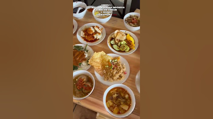 makan sepuasnya di resto Sunda cuma bayar 70rb, ngenah pisan🤤#barudakkkk