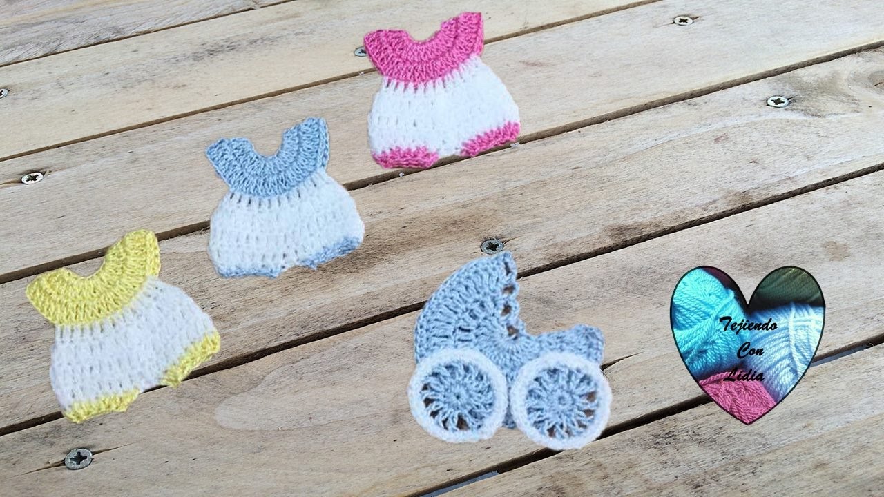 Souvenir tejidos a crochet 4 modelos parte 2/2