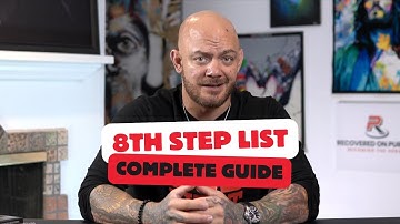 8th Step Amends List | Complete Guide