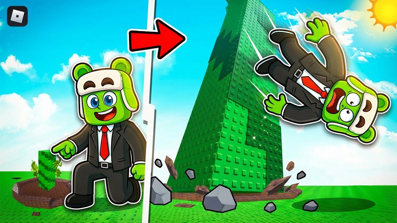 روبلوكس: اكتشفت سر أطول زرعة في العالم.. هل يوجد كنز في القمة؟ 💰🤔