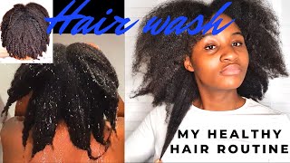 My Full Healthy Hair Wash Day (more like a week) I Type 4C I Dirry to Washed to Stretched