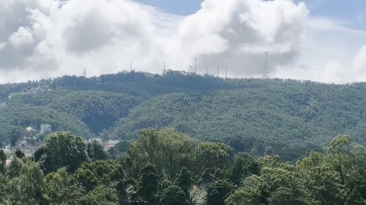 Rare View of Shillong City 