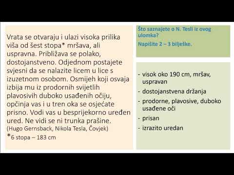 Hrvatski jezik 7. r. OŠ - Upoznaj me biografija