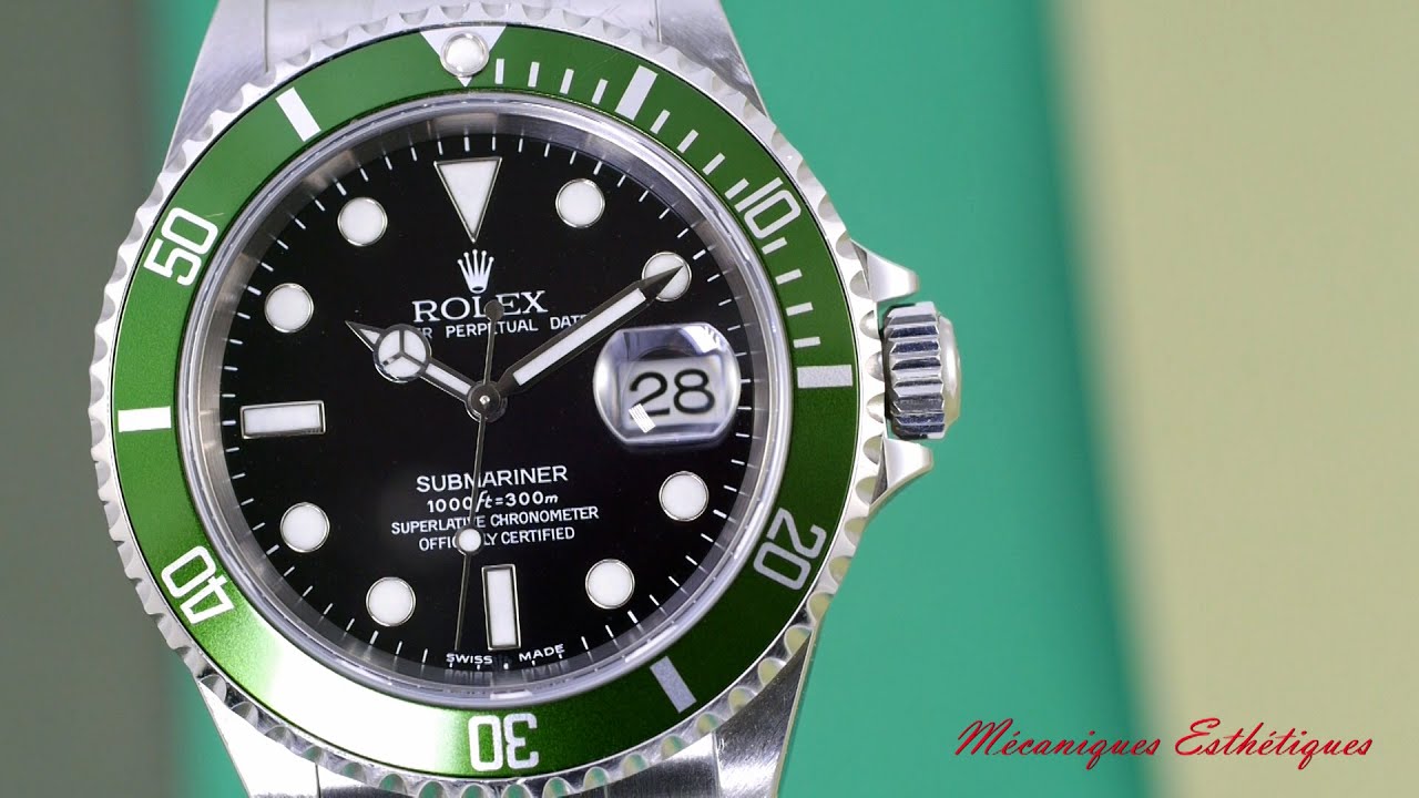 rolex submariner flat four