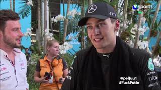 George Russel Miami GP 2022 Post-Race Interview ---- _ Formu Guide