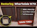 Wharfedale W70C Restoration & Review | Rare Alnico Mid, Sand Filled Cabinets, & Sweet Vintage Sound