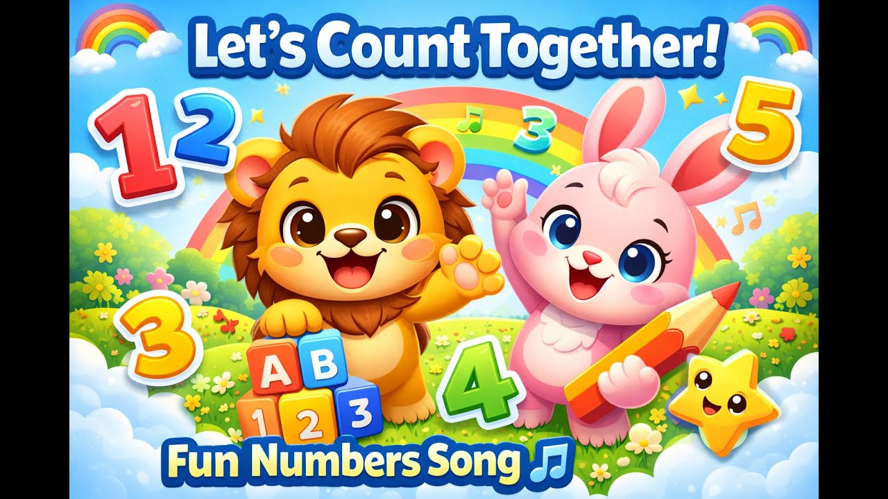Count With Me! Happy Numbers Song for Kids I EP2 I BoomBoom Learn🌈