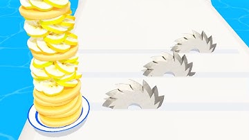 Pancake Run Gameplay | All Levels #1 (iOS,Android) Walkthough