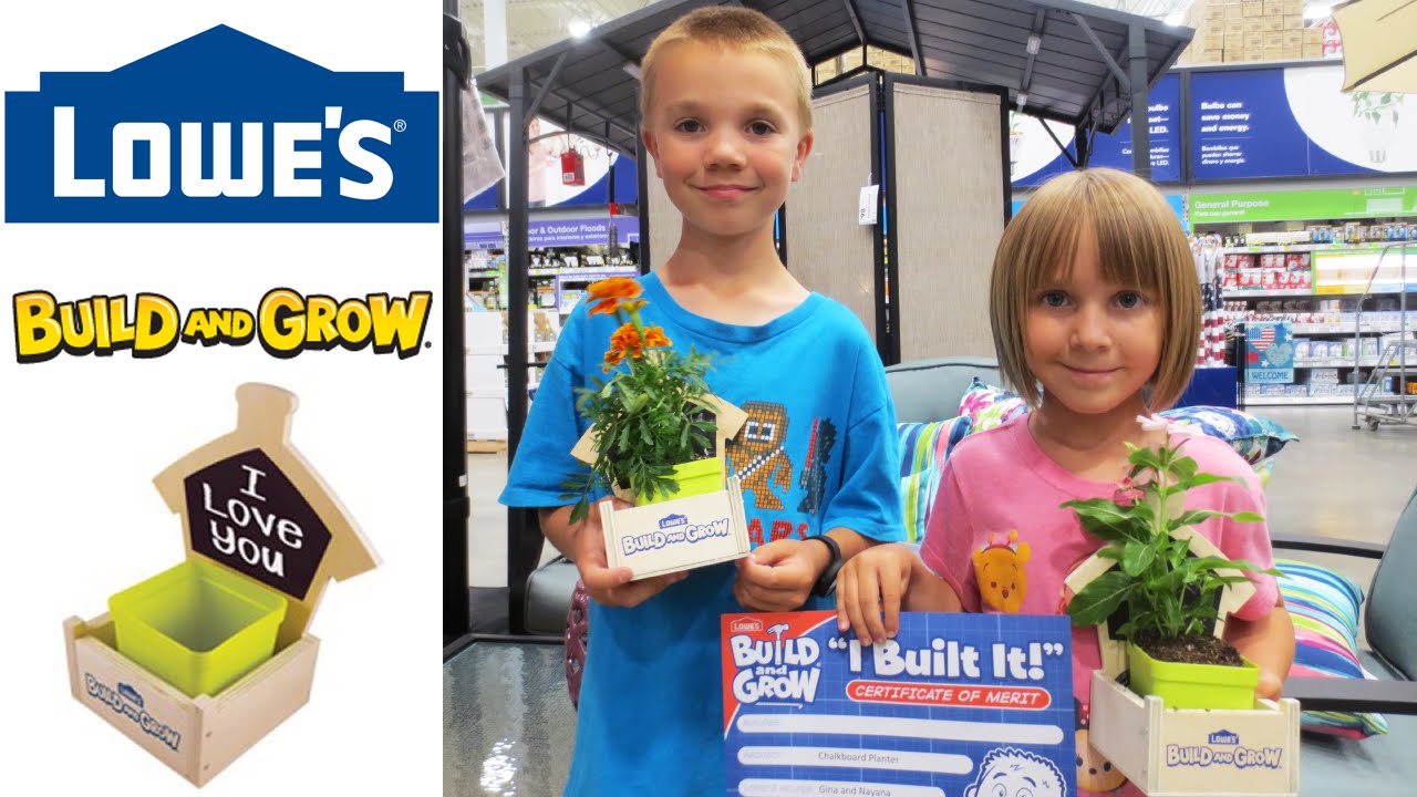 Lowes Build And Grow 2020 Schedule Lowe's Build & Grow Chalkboard Planter 5/5/2016 YouTube Lowes Build And Grow 2020 Schedule Lowe's Build & Grow Chalkboard Planter 5/5/2016 YouTube
