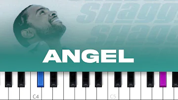 Shaggy – Angel (piano tutorial)