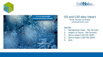 Webinar GIS and CAD data import, 15 April 2020