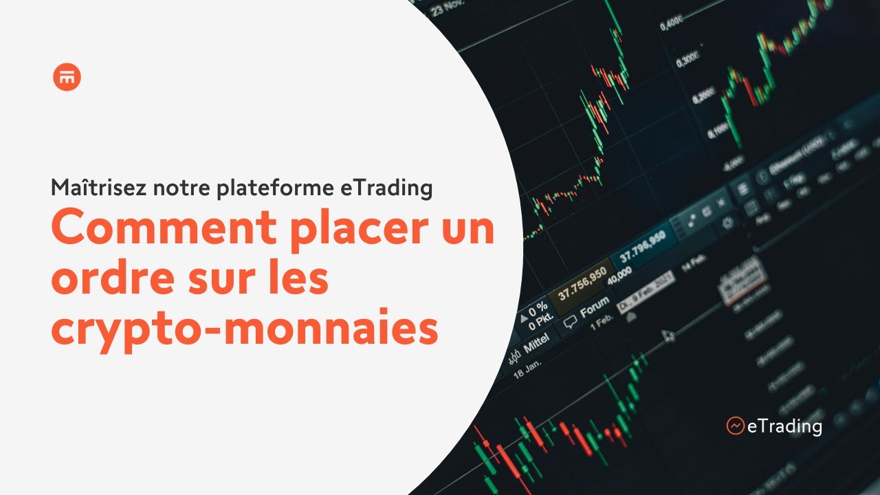 Comment placer un ordre sur les crypto-monnaies | Swissquote