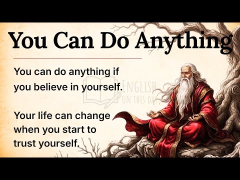 You Can Do Anything | Powerful Motivation for English Learners | Listening Practice | Graded Reader