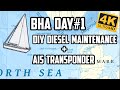 Sail Life - diesel engine maintenance & AIS transponder installation, BHA #1