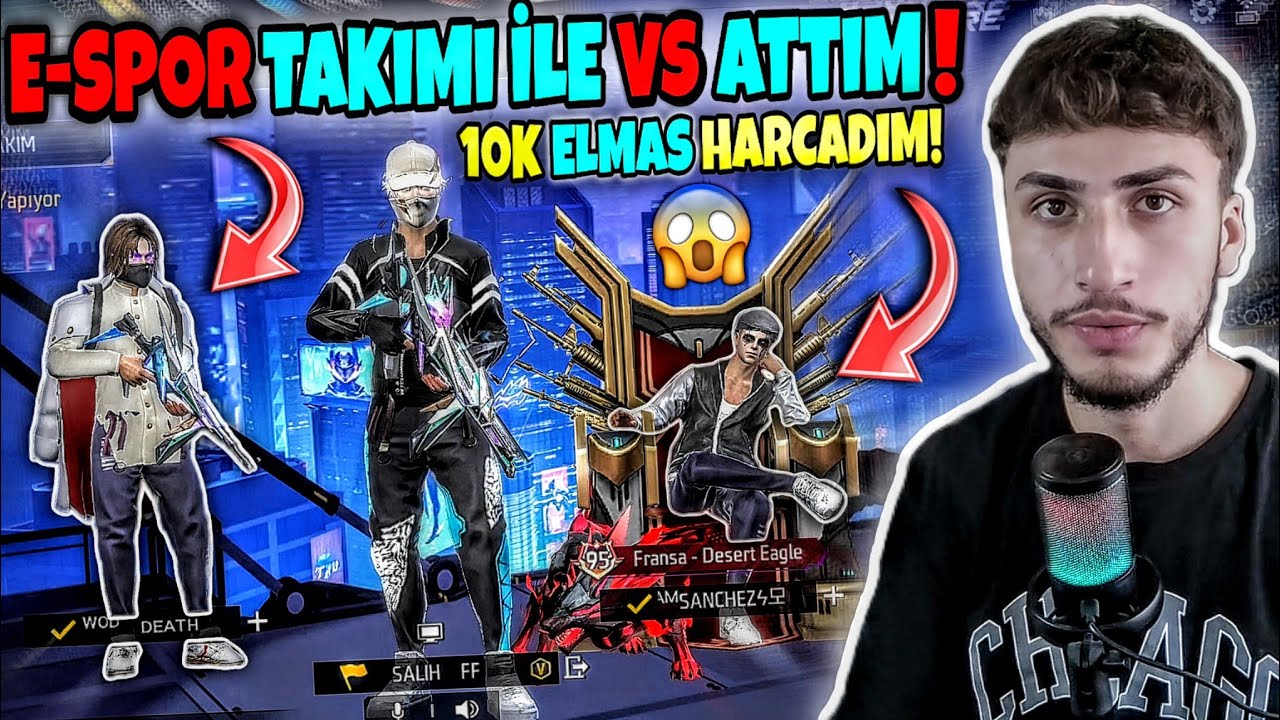 E-SPOR TAKIMI İLE VS😱 - YENİ EVO MAXLADIM - 5 ADET KOSTÜM ALDIK - Ne Ettin SALİH😡🤯