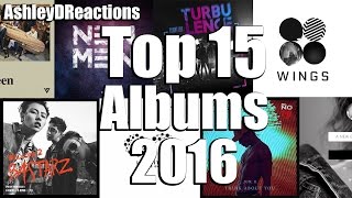 Top 15 Favorite Kpop Albums 2016