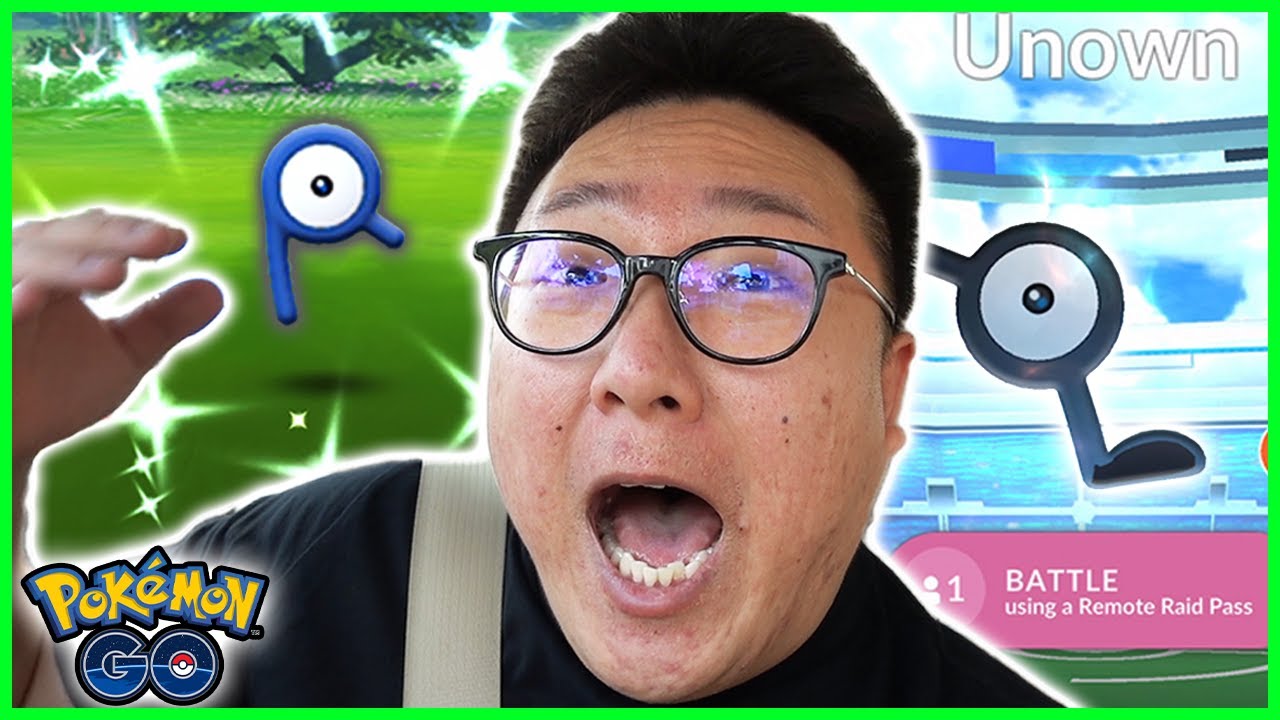 Shiny Unown Will Only Be In Pokémon GO For One Week