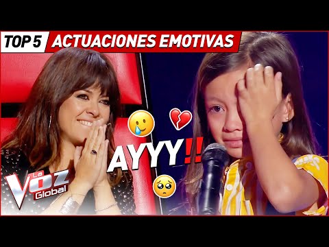 🥲 They BROKE DOWN in TEARS while performing on The Voice Kids