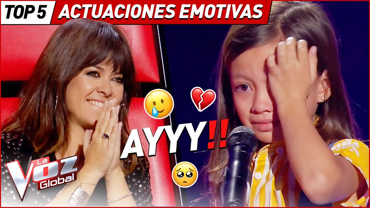 🥲 They BROKE DOWN in TEARS while performing on The Voice Kids